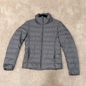 Uniqlo Charcoal Puffer Jacket